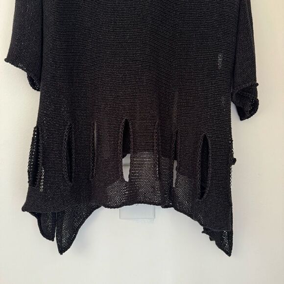 JOSEPH RIBKOFF Tunic Style Knit Handkerchief Hem Top Size S/M - Picture 5 of 7
